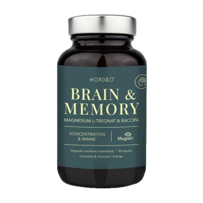 Nordbo Brain Memory 90 kapslí