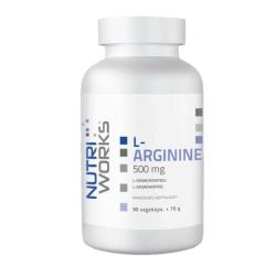 NutriWorks L-Arginine 500mg 90 kapsúl