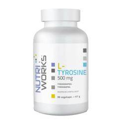 NutriWorks L-Tyrozín 500mg 90 kapsúl