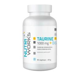 NutriWorks Taurine 1000mg + B6 90 kapslí NutriWorks Taurine 1000mg + B6 90 kapslí