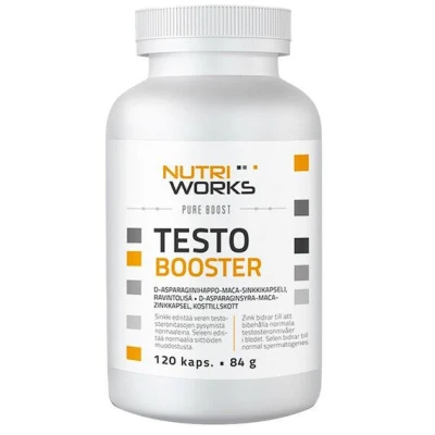 NutriWorks Testo Booster 120 kapslí NutriWorks Testo Booster 120 kapslí