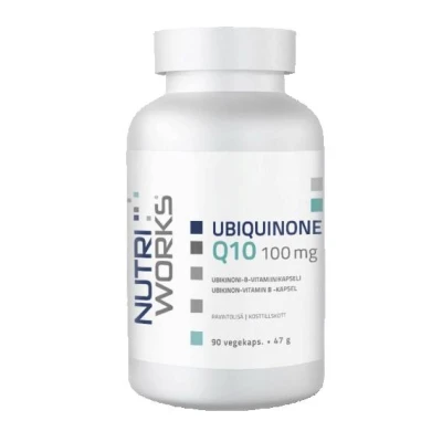 NutriWorks Ubiquinone Q10 100mg 90 kapslí