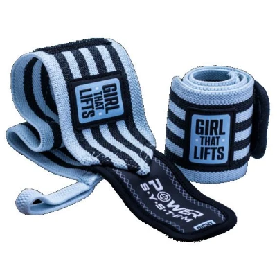 Power System Dámské posilovací bandáže na zápěstí Wrist Wraps GTL 3510 Power System Dámské posilovací bandáže na zápěstí Wrist Wraps GTL 3510