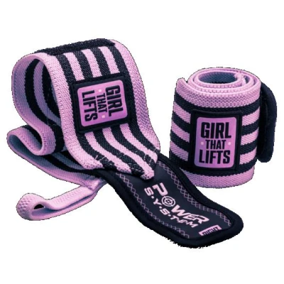 Power System Dámské posilovací bandáže na zápěstí Wrist Wraps GTL 3510