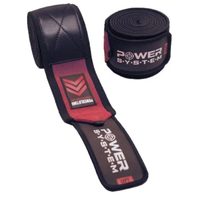 Power System Extra pevné bandáže na kolena Knee Wraps Extreme 3730