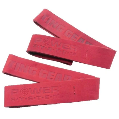 Power System Kožené trhačky na mrtvý tah Leather Straps 3320