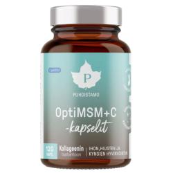 Puhdistamo OptiMSM+C 120 kapsúl