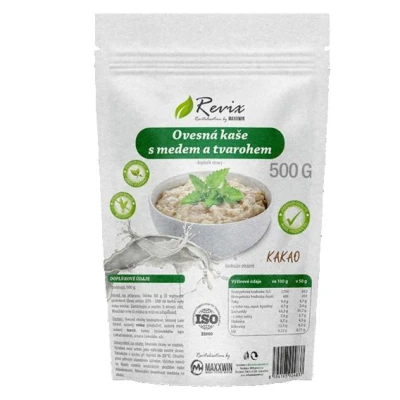 Revix Ovesná kaše s medem a tvarohem 500g Revix Ovesná kaše s medem a tvarohem 500g