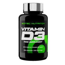Scitec Vitamin D3 250 kapslí