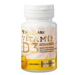 Smartlabs Vitamín D3 4000IU 120 kapslí Smartlabs Vitamín D3 4000IU 120 kapslí