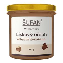 ŠUFAN Lískový ořech s mléčnou čokoládou 190g