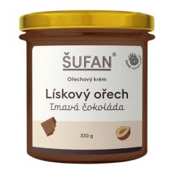 ŠUFAN Lískový ořech s tmavou čokoládou 190g