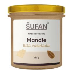 ŠUFAN Mandle s bílou čokoládou 190g