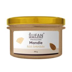 ŠUFAN Mandle s bílou čokoládou 190g