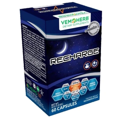 Vemoherb Recharge 60 kapslí Vemoherb Recharge 60 kapslí