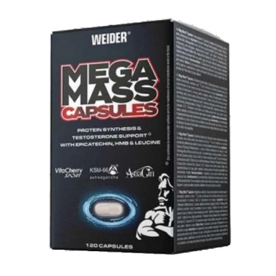 Weider Mega Mass Capsules 120 kapslí Weider Mega Mass Capsules 120 kapslí