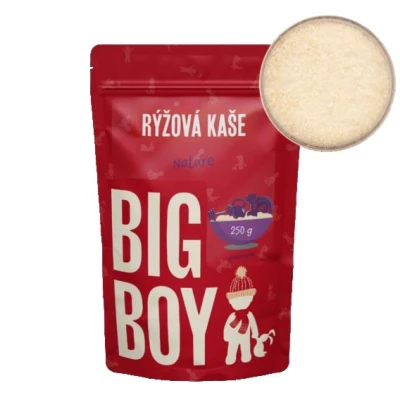 Big Boy Rýžová proteinová kaše 250g Big Boy Rýžová proteinová kaše 250g
