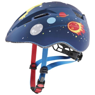 Uvex Kid 2 Cc Dark Blue Rocket Mat 2023 dětská cyklistická přilba Uvex Kid 2 Cc Dark Blue Rocket Mat 2023 dětská cyklistická přilba