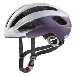 Uvex Rise Cc WE 2022 Silver - Plum cyklistická přilba Uvex Rise Cc WE 2022 Silver - Plum cyklistická přilba