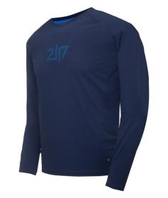 2117 of Sweden ALKEN pánské funkční triko s dlouhým rukávem, navy