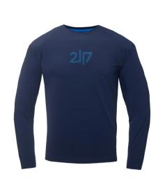 2117 of Sweden ALKEN pánské funkční triko s dlouhým rukávem, navy