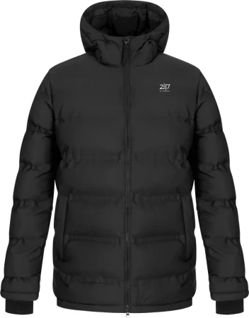 2117 of Sweden Furan pánský kabát, Black