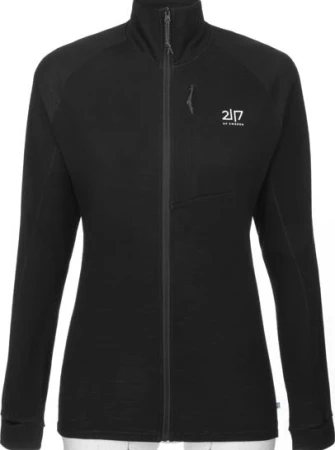 2117 of Sweden Gasska dámská merino mikina, Black