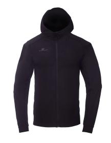 2117 of Sweden KILLINGE pánská powerstretch mikina s kapucí, black