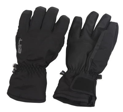 2117 of Sweden Myrasen unisex lyžařské rukavice, Black