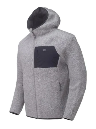 2117 of Sweden SKORD pánská mikina s kapucí, grey
