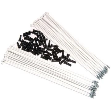 34R BMX Co. Drát 34R STEEL SPOKES 50 ks bílé