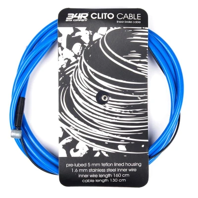 34R BMX Co. Lanko + bowden CLITO CABLE modré