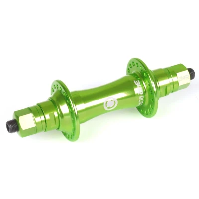 34R BMX Co. Náboj přední BMX ROTO FRONT HUB, 36 děr, zelený