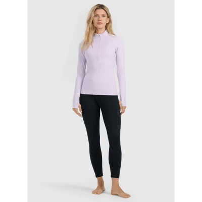 4f dámská mikina BRUSHED UNDERWEAR F096-WAW25UBRUF096-52S-LIGHT VIOLET