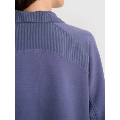 4f dámská mikina SWEATSHIRT F1836-WAW25TSWSF1836-32S-DENIM
