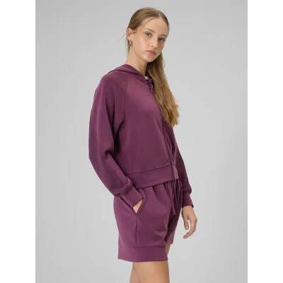 4f dámská mikina SWEATSHIRT F2178-60S-BURGUNDY