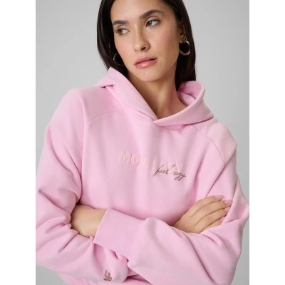 4f dámská mikina SWEATSHIRT FNK F2175-56S-LIGHT PINK