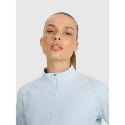 4f dámská mikina SWEATSHIRT FNK F578-WAW25TFSWF578-34S-LIGHT BLUE