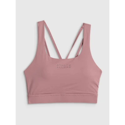 4f dámská podprsenka SPORT BRA F208-56S-LIGHT PINK
