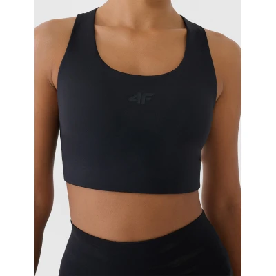 4f dámská podprsenka SPORT BRA F219-20S-DEEP BLACK