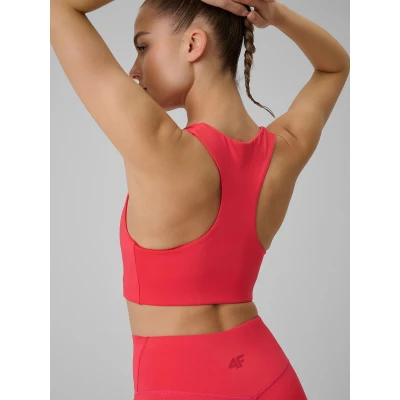 4f dámská podprsenka SPORT BRA F219-63S-CORAL