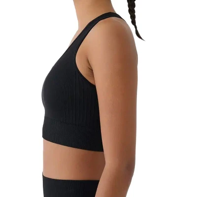 4f dámská podprsenka SPORT BRA F242-20S-DEEP BLACK