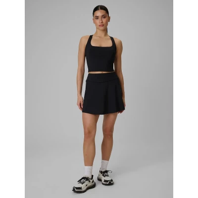 4f dámská sukně SKIRT FNK F017-20S-DEEP BLACK