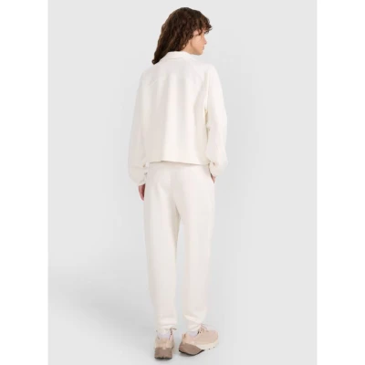 4f dámské kalhoty TROUSERS CAS F1180-WAW25TTROF1180-11S-OFF WHITE