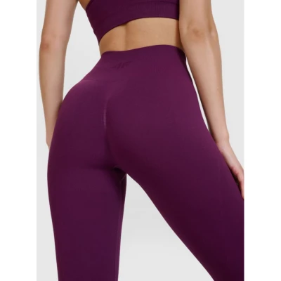 4f dámské legíny TIGHTS FNK F347-50S-DARK VIOLET
