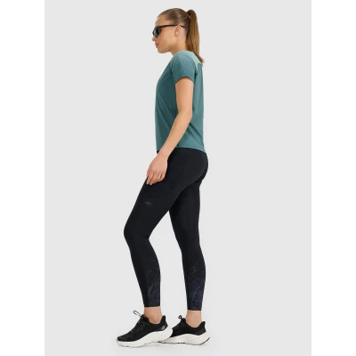 4f dámské legíny TIGHTS FNK F357-WAW25TFTIF357-20S-DEEP BLACK