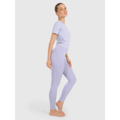 4f dámské legíny TIGHTS FNK F369-WAW25TFTIF369-34S-LIGHT BLUE