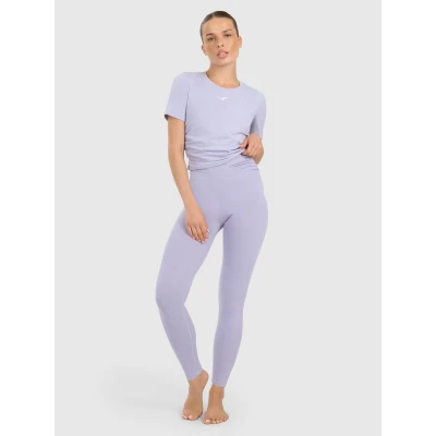 4f dámské legíny TIGHTS FNK F369-WAW25TFTIF369-34S-LIGHT BLUE