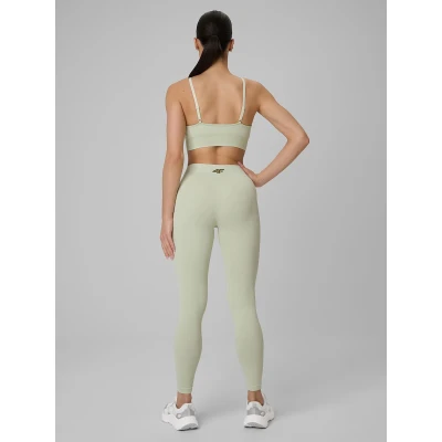 4f dámské legíny TIGHTS FNK F399-42A-LIGHT GREEN ALLOVER