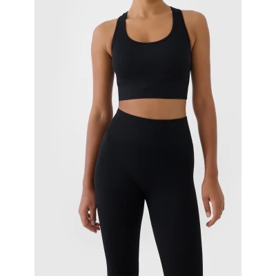 4f dámské legíny TIGHTS FNK F420-20S-DEEP BLACK